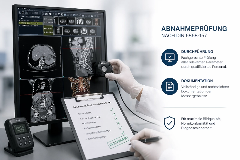 Abnahmeprüfung DIN 6868-157